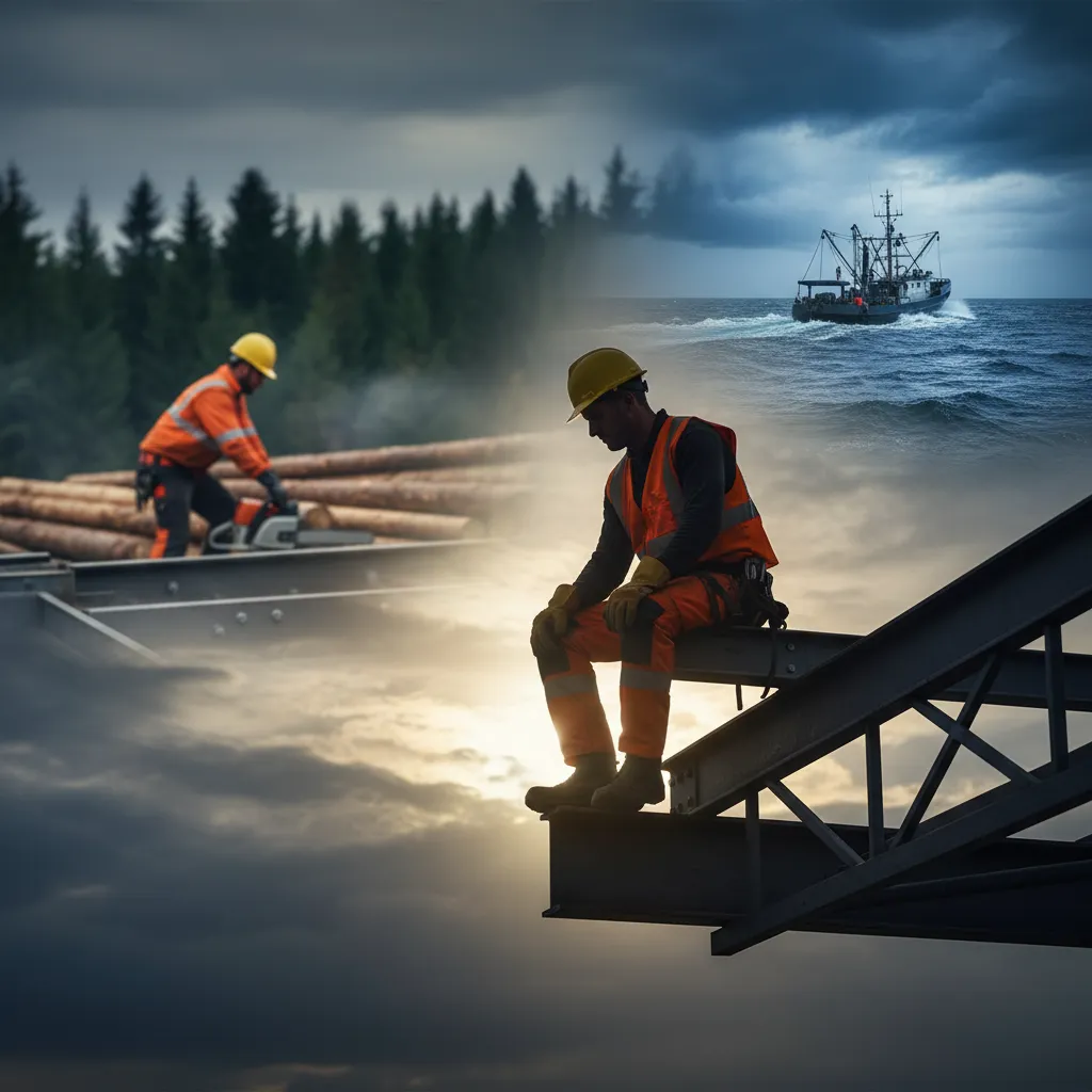 Top 7 métiers dangereux : classement officiel INRS 2024